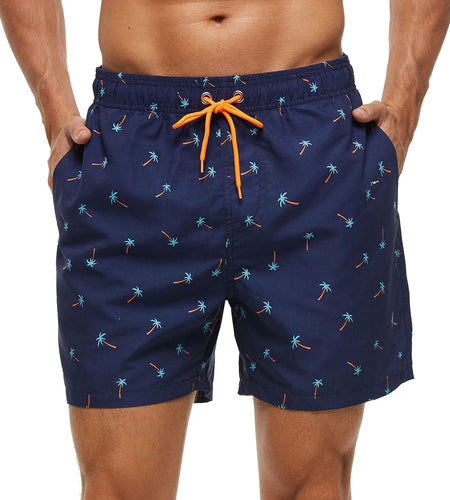 Men'S Swim Trunks Quick Dry Shorts with Pockets