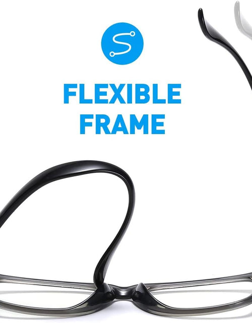 Load image into Gallery viewer, Kids Blue Light Blocking Glasses Girls Boys 2 Pack, Computer Video Gaming Glasses for Kids Girls Boys Age 3-9,Anti Blue Light &amp; Headache (Transparent Black + Transparent Pink)
