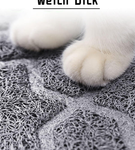 Durable Premium Cat Litter Mat, XL Jumbo and Extra Large Cat Box Mats, Easy Clean Non-Slip and Water Proof Litter Trapping Mat, Pet Litter Floor Mats, Soft, No Phthalate