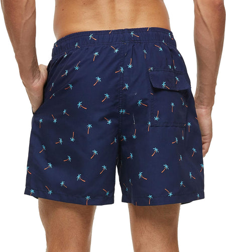 Men'S Swim Trunks Quick Dry Shorts with Pockets