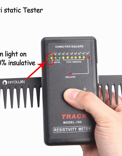 Load image into Gallery viewer, 601 Black Carbon Wide Tooth Comb Detangling Comb Detangler Hair Comb for Long Wet Hair Hair Straighten Curly Hair 230℃ Heat Resistan
