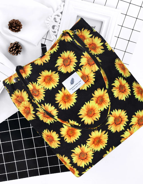 Load image into Gallery viewer, Women’S Corduroy Canvas Cow Tote Shoulder Purse

